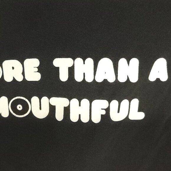 Vtg Hooters Myrtle Beach SC Graphic T-Shirt Men's Large Black Distressed USA - Picture 11 of 14